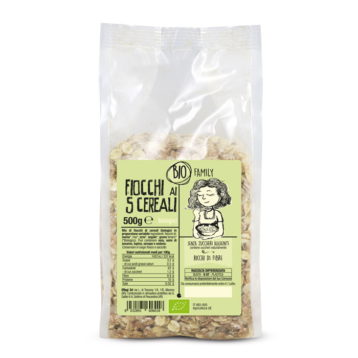 Bio Family Fiocchi ai 5 Cereali