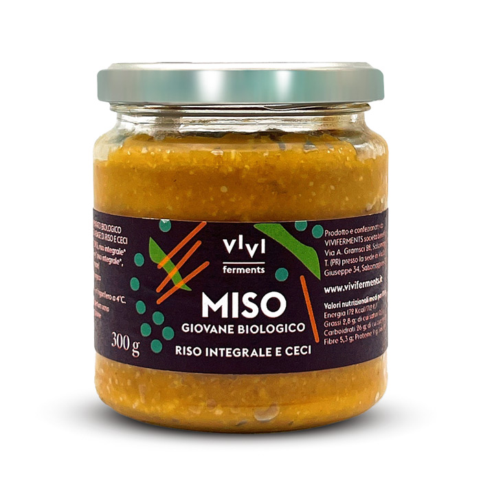 VIVI ferments Miso giovane - Riso integrale e Ceci