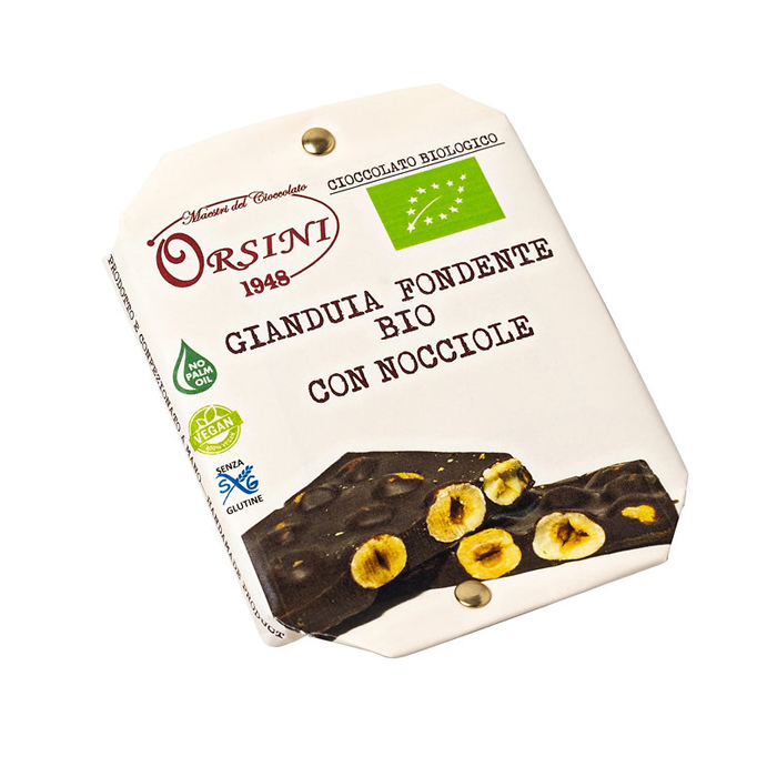 Cioccolateria Orsini Gianduia Fondente con Nocciole