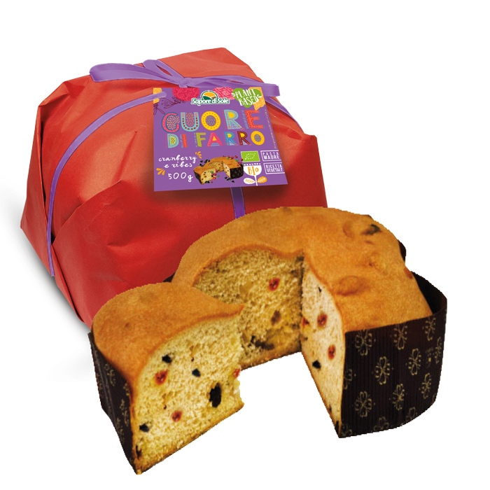 Cuore di Farro con Cranberry e Ribes