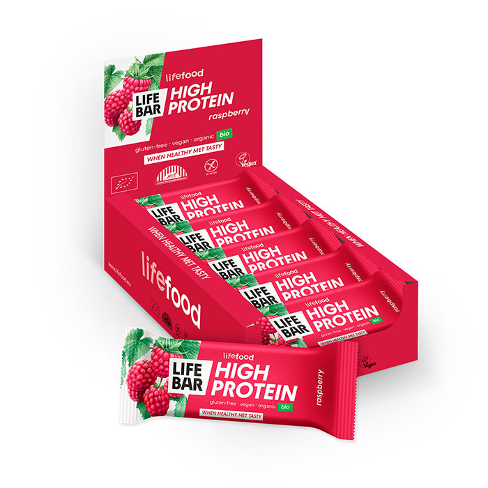 Life Food LifeBar Protein Lampone