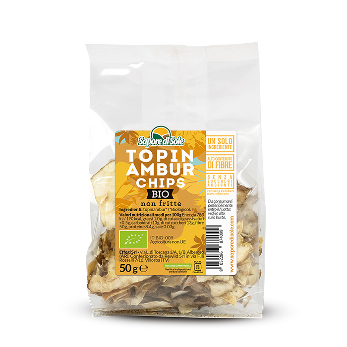 Chips di Topinambur non Fritte