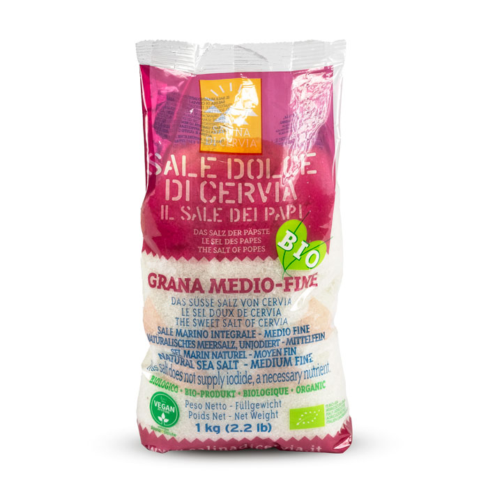 Salina di Cervia Sale dolce di Cervia - Il Sale dei Papi - Grana medio-fine
