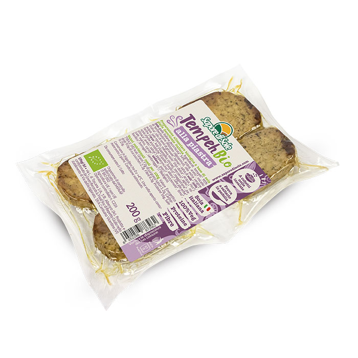 Tempeh di Soia alla Piastra