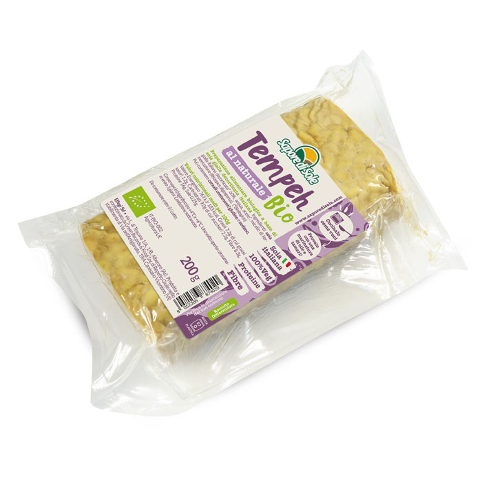 Tempeh di Soia al Naturale
