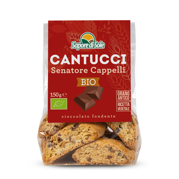 Cantucci Senatore Cappelli e Cioccolato Fondente 
