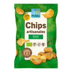 Pural Chips di Patate con Rosmarino e Sale Marino SENZA GLUTINE