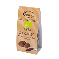 Cioccolateria Orsini Fava di Cacao Ricoperta di Cioccolato Fondente