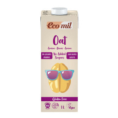 Ecomil Bevanda di Avena Senza Zucchero E Senza Glutine
