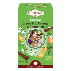 Shoti Maa Tisana Tè Verde Arancia e Cannella - Loving