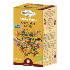 Shoti Maa Tisana Ayurvedica Scorza di Cacao e Peperoncino - Purity Flame 